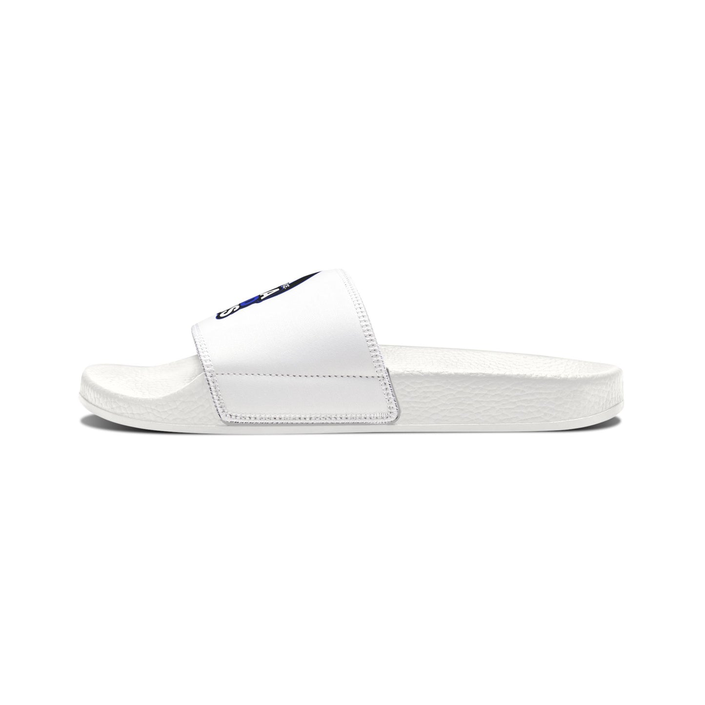 What the Paws?? Strap Slides in All white