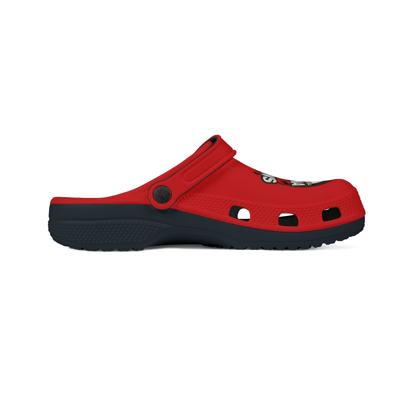 Dead Paws Red and Black Croks