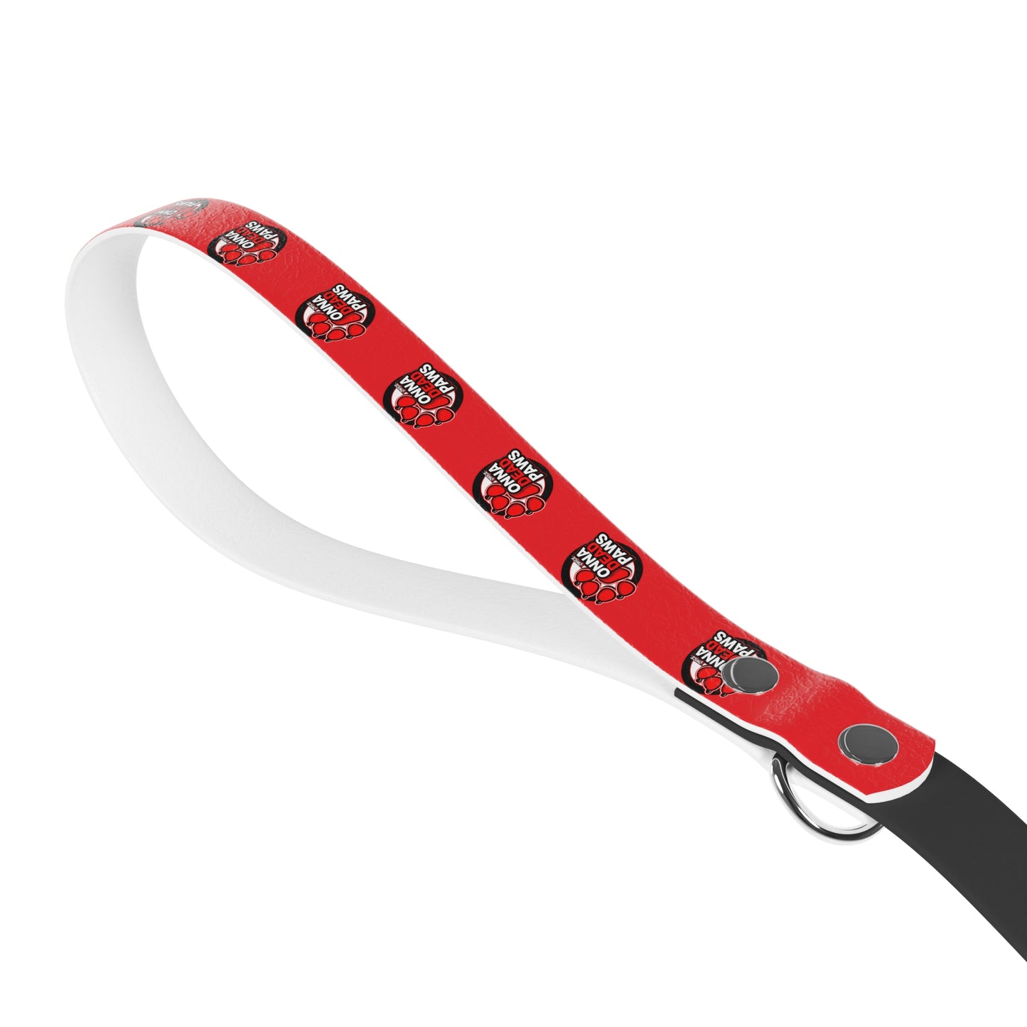 Dead Paws Red Leash