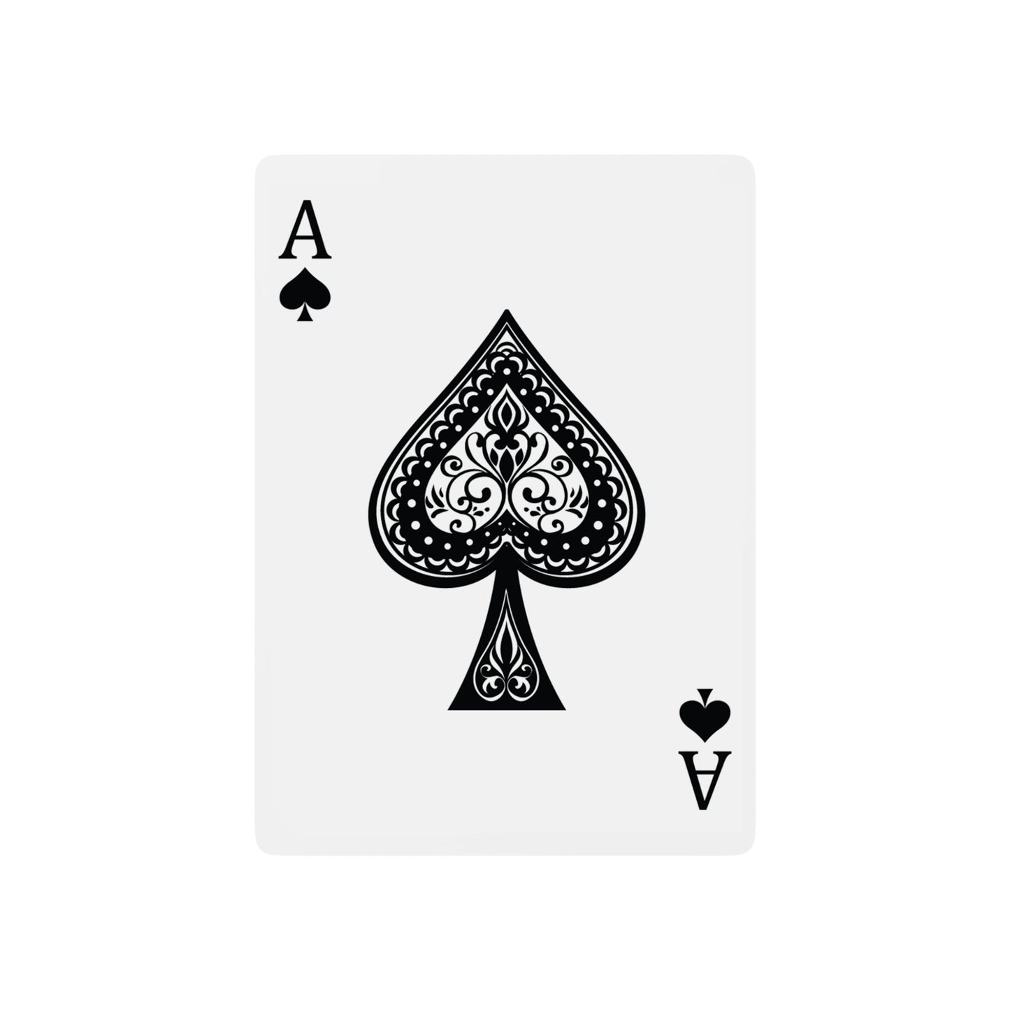 Onna Dead Paws Black and Blue Playing Cards