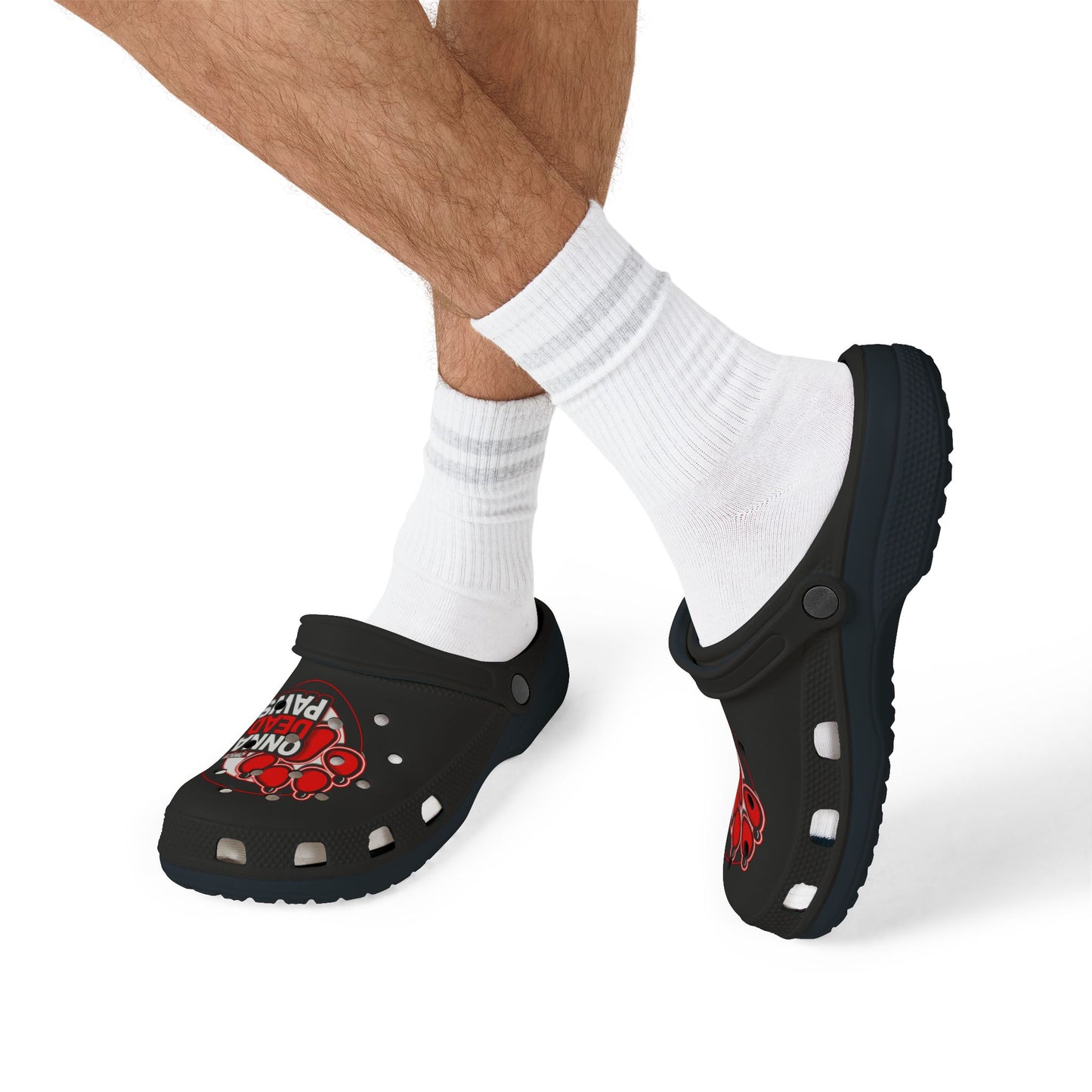 Dead Paws All Black with Red Croks
