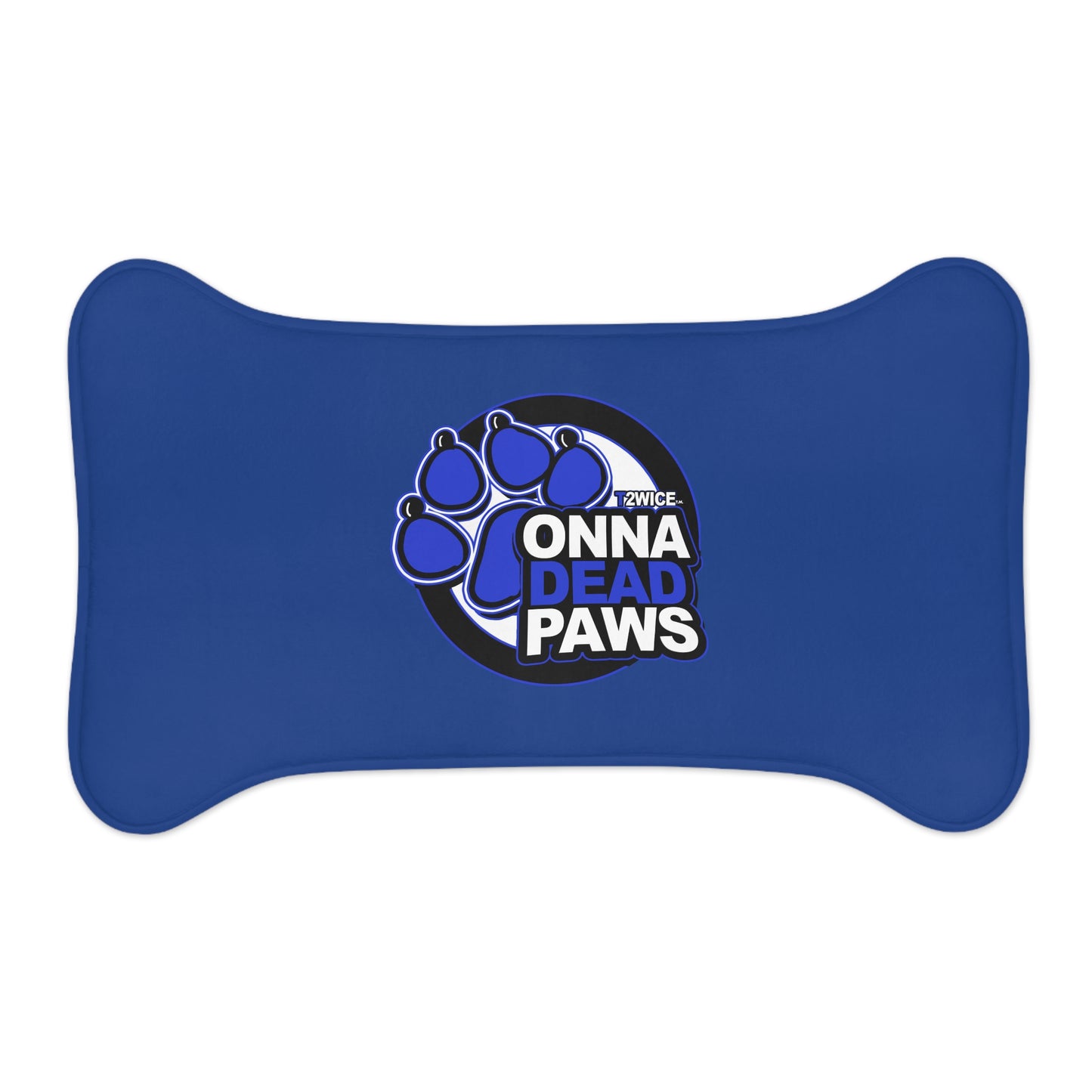 Dead Paws ALL Blue Pet Feeding Mats