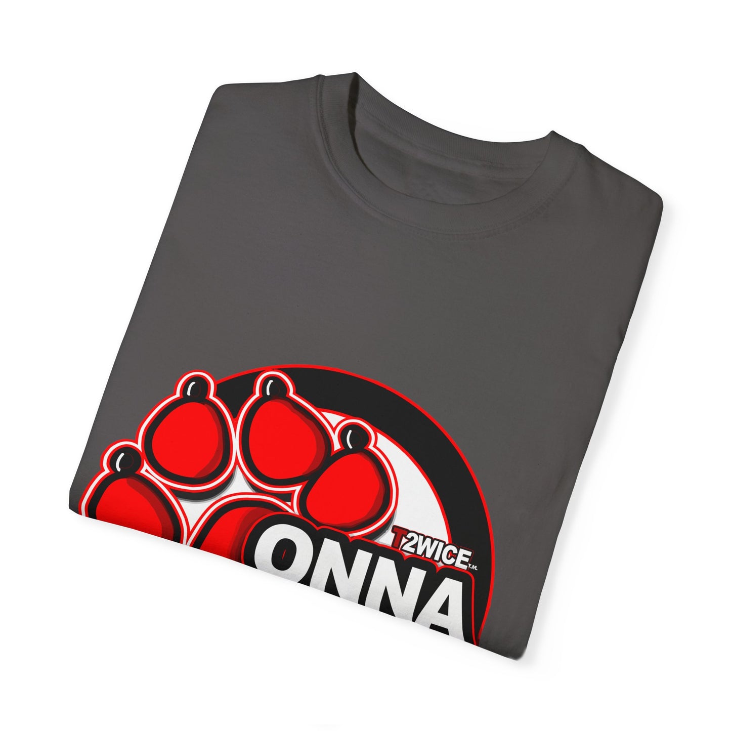 Classic Dead Paws Red Logo T shirt