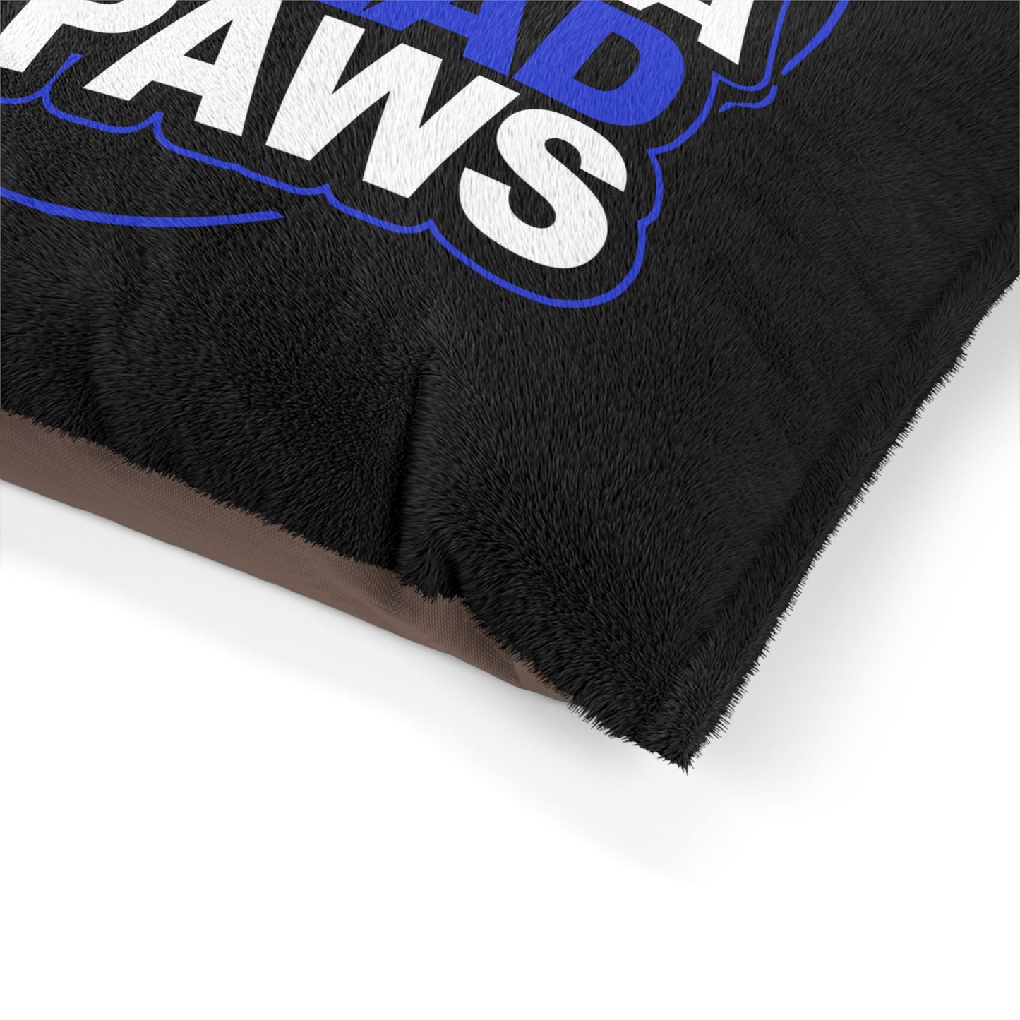 Onna Dead Paws Black and Blue Pet Bed