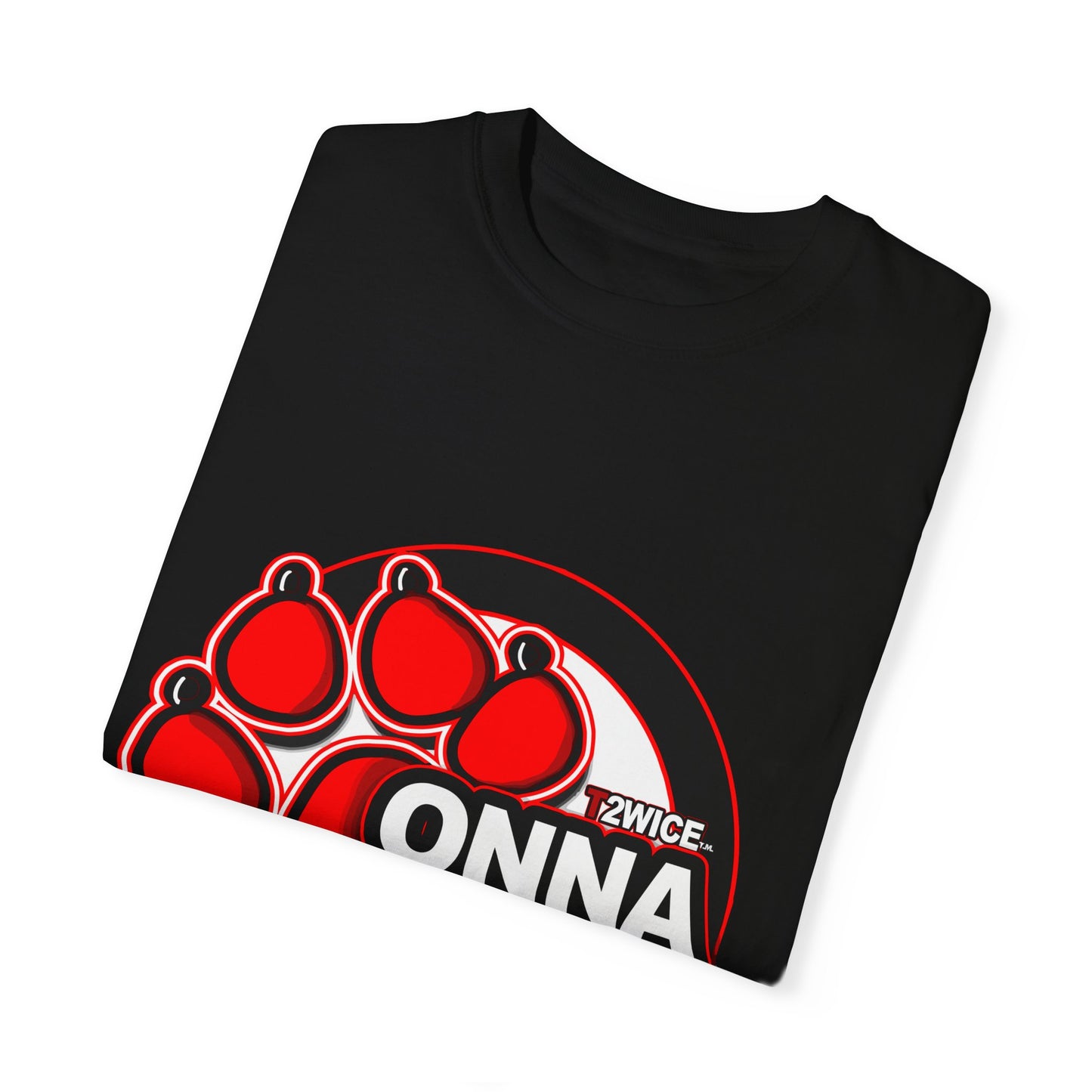 Classic Dead Paws Red Logo T shirt