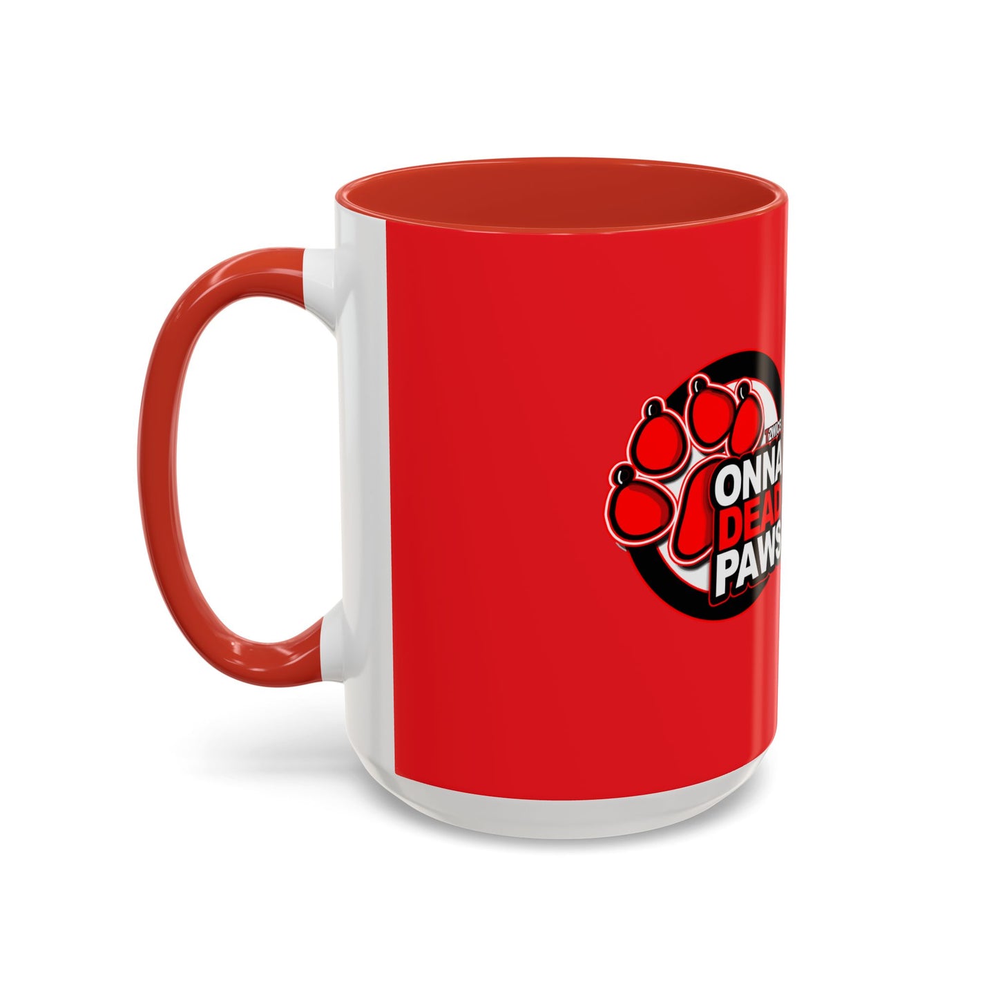 Dead Paws Accent Coffee Mug (11, 15oz)