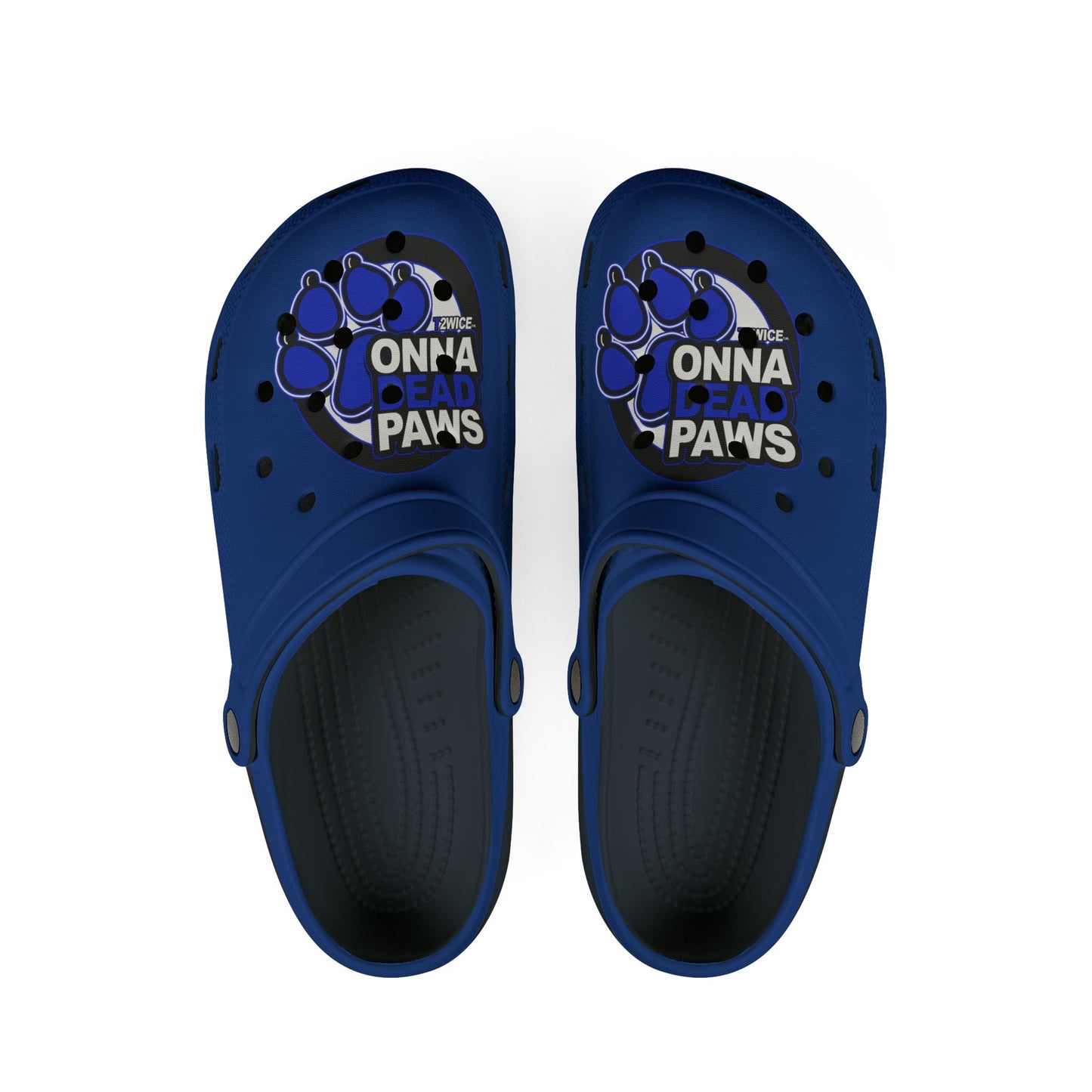 Dead Paws Blue and Black Croks
