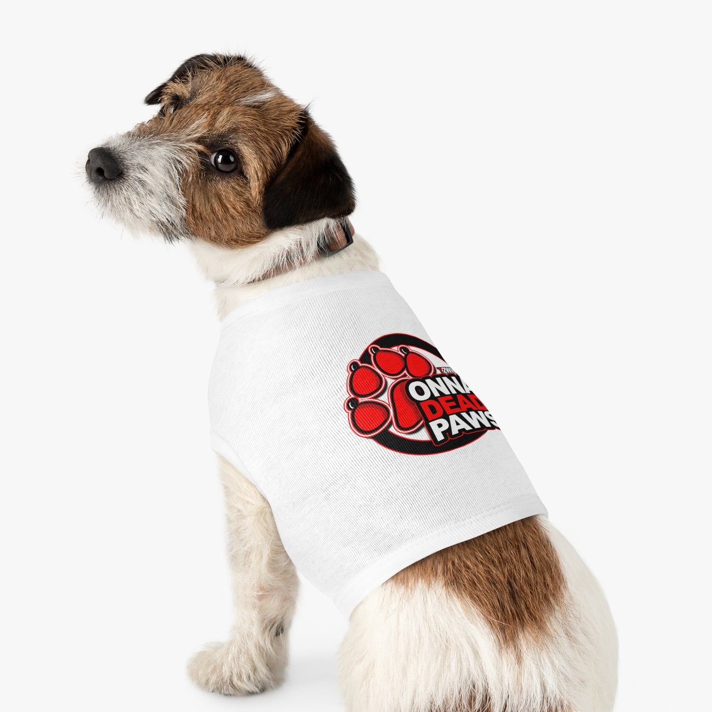 Dead Paws Red Logo Pet Tank Top