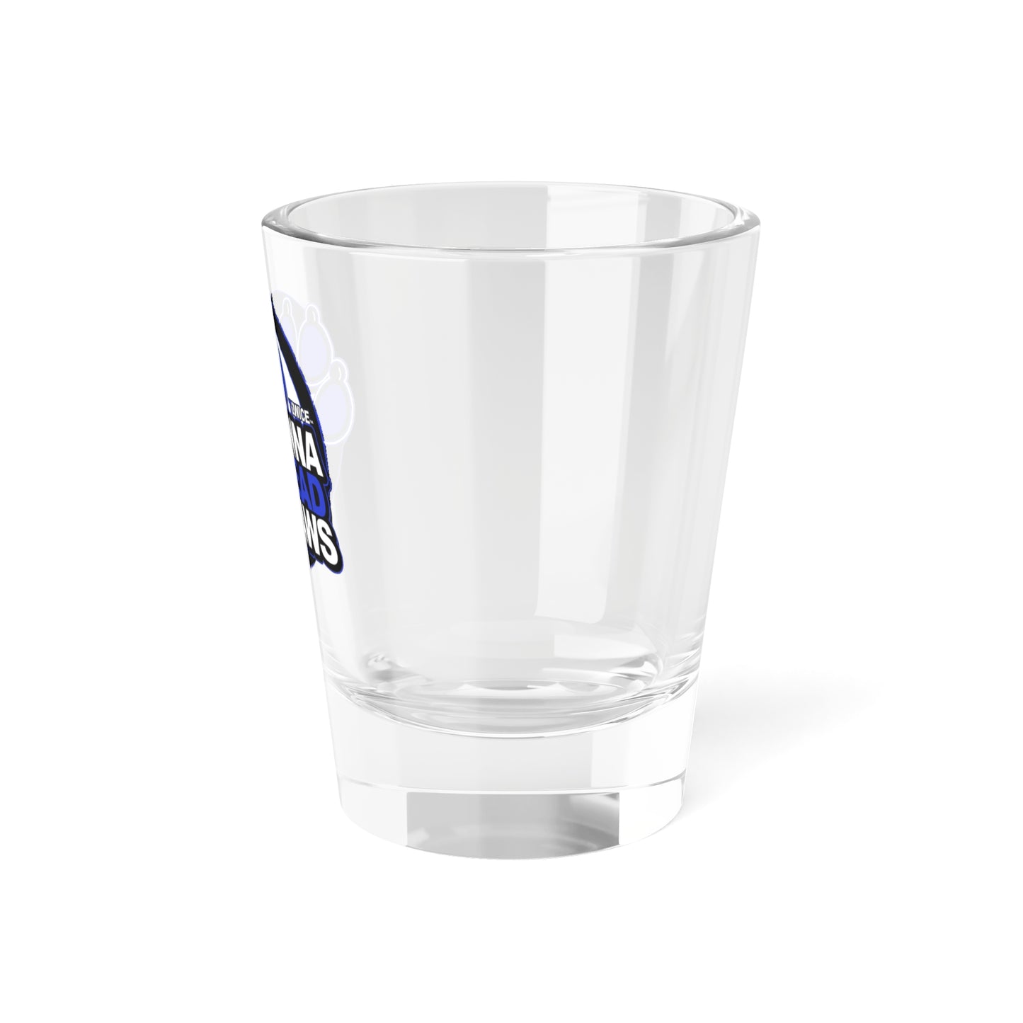Onna Dead Paws Shot Glass in Blue