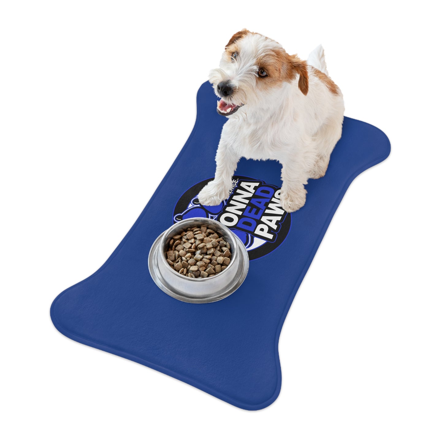 Dead Paws ALL Blue Pet Feeding Mats