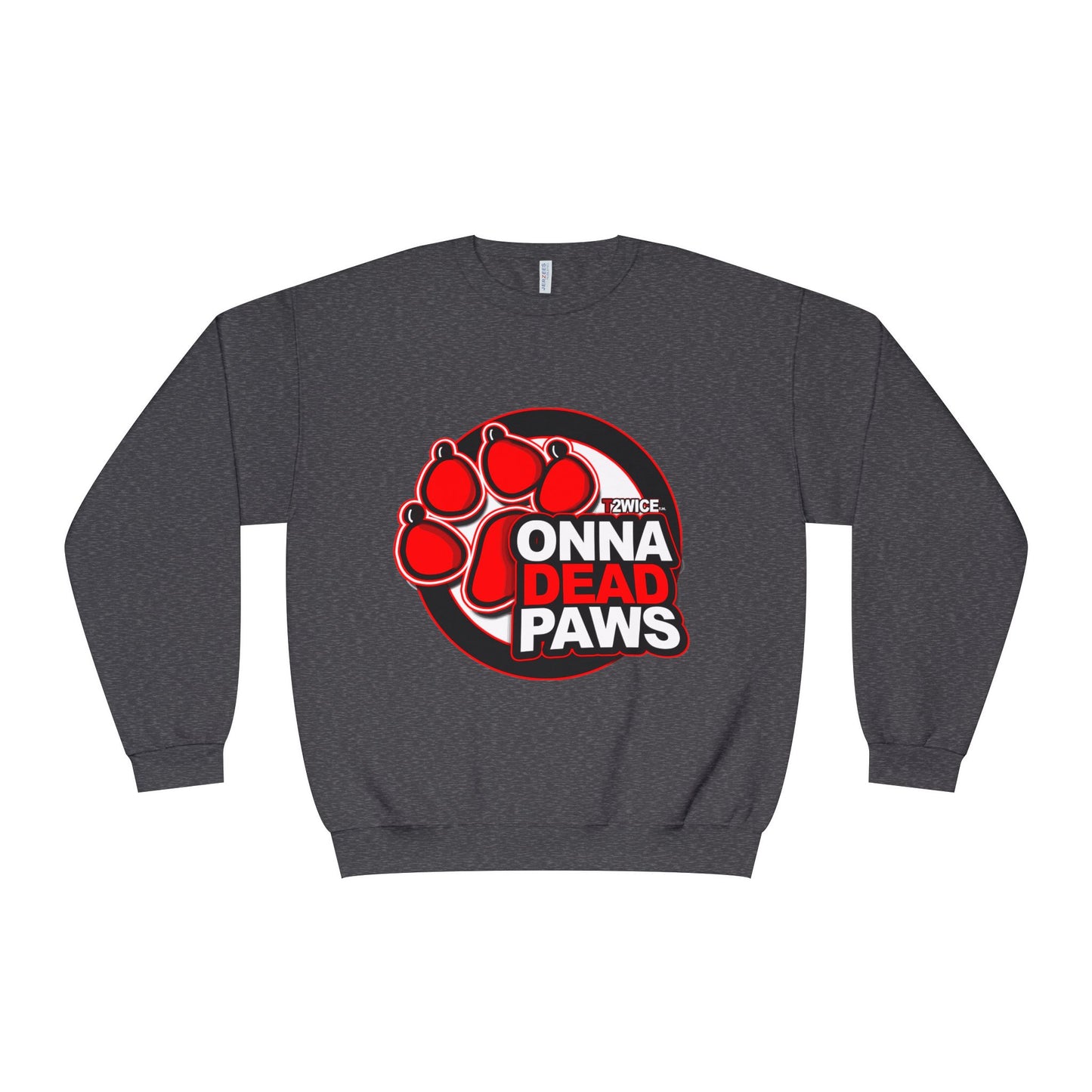 Classic Dead Paws Red Logo Sweater