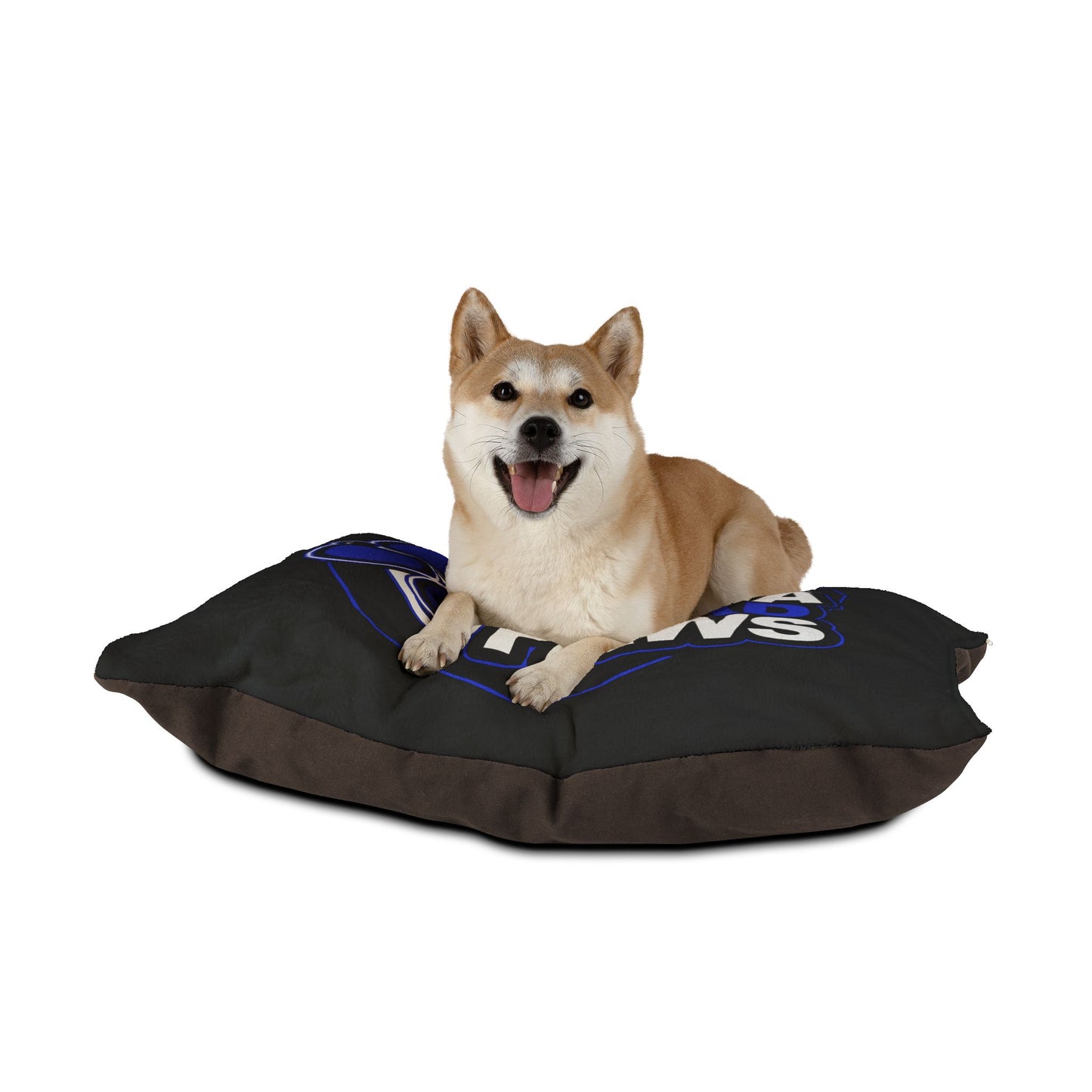 Onna Dead Paws Black and Blue Pet Bed