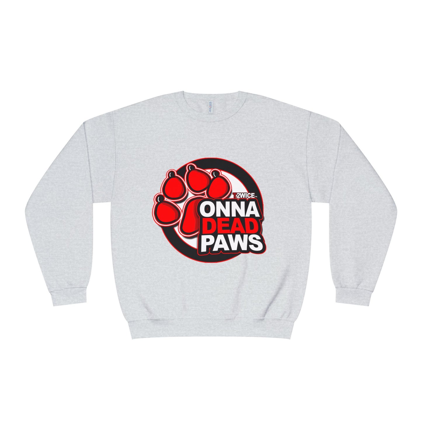 Classic Dead Paws Red Logo Sweater