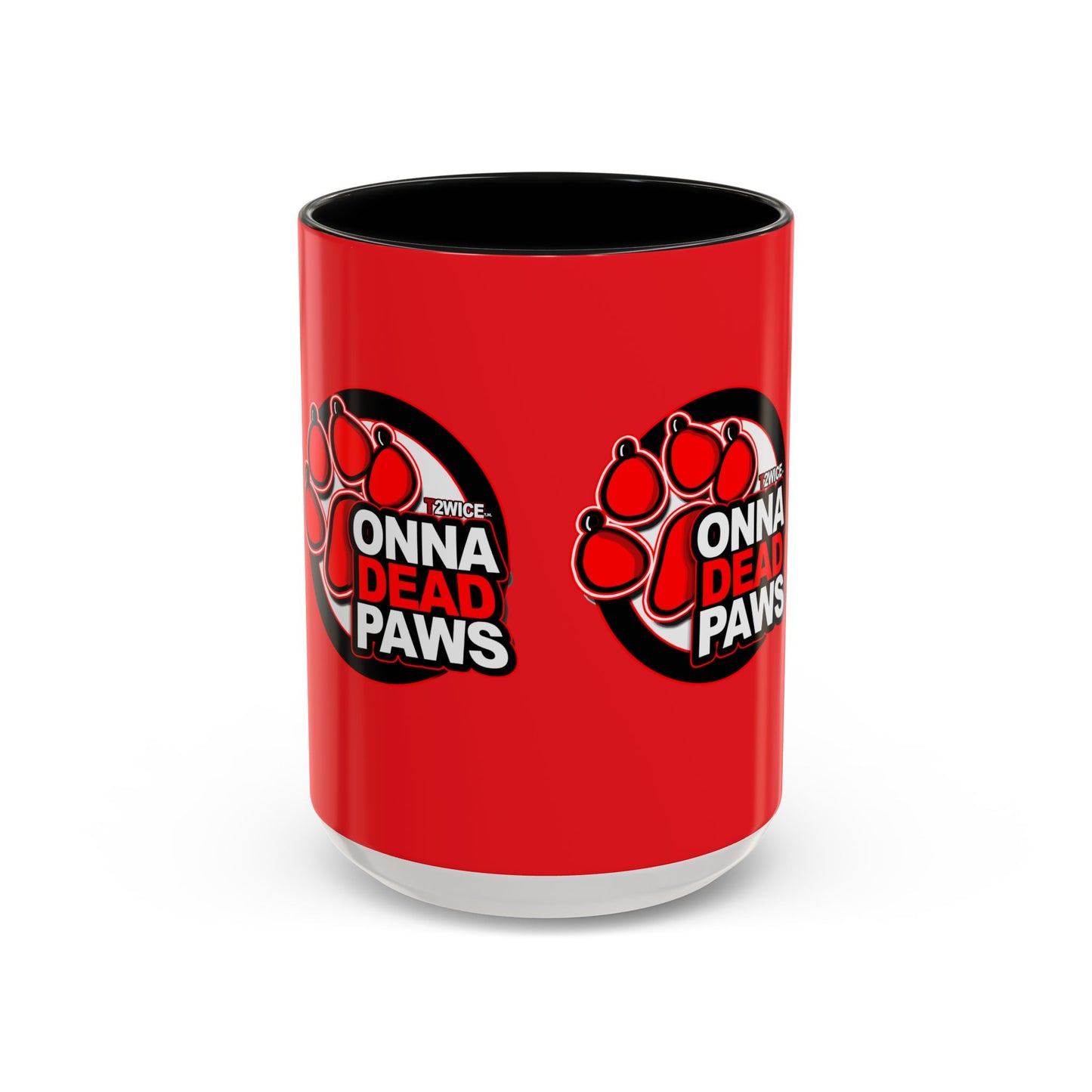 Dead Paws Accent Coffee Mug (11, 15oz)