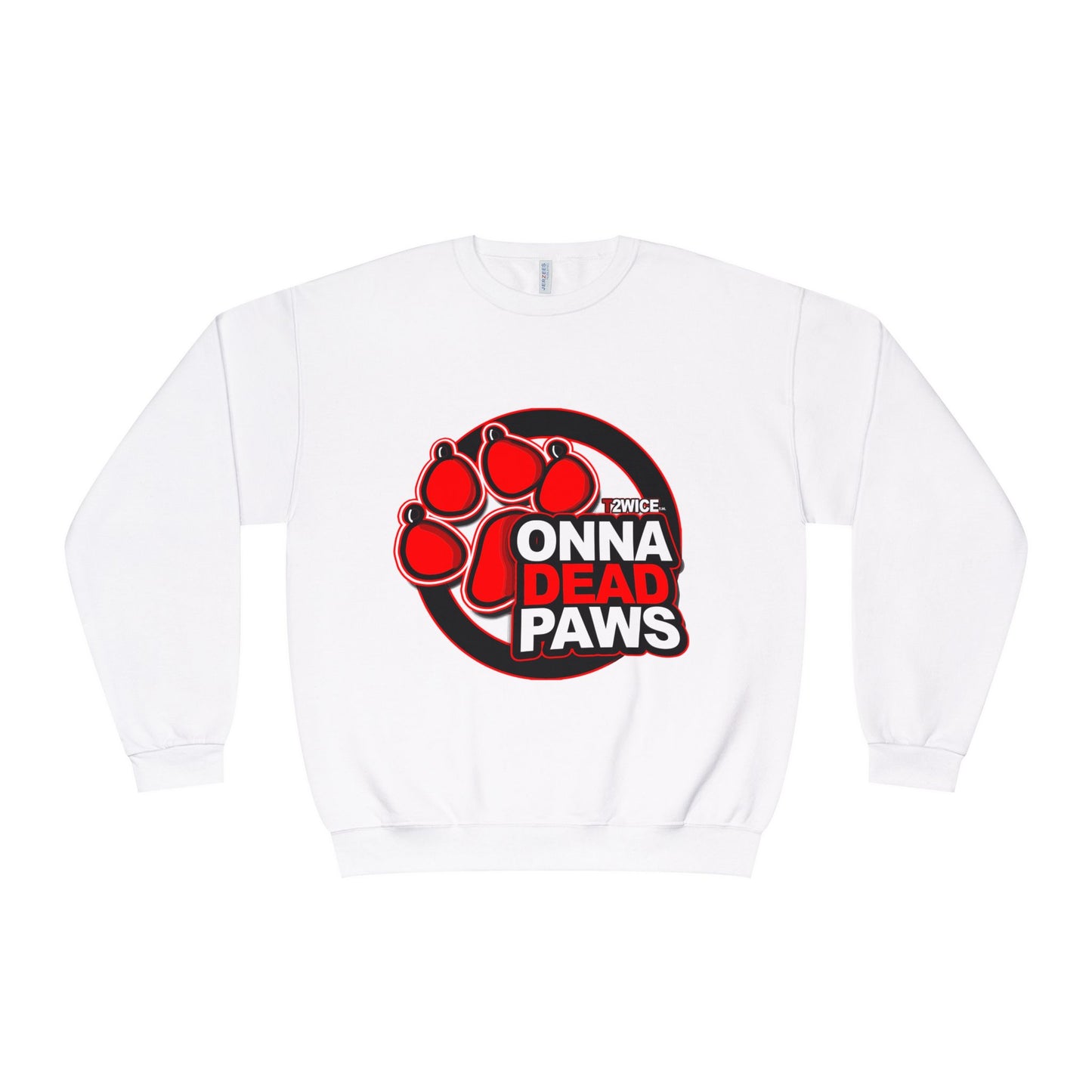 Classic Dead Paws Red Logo Sweater