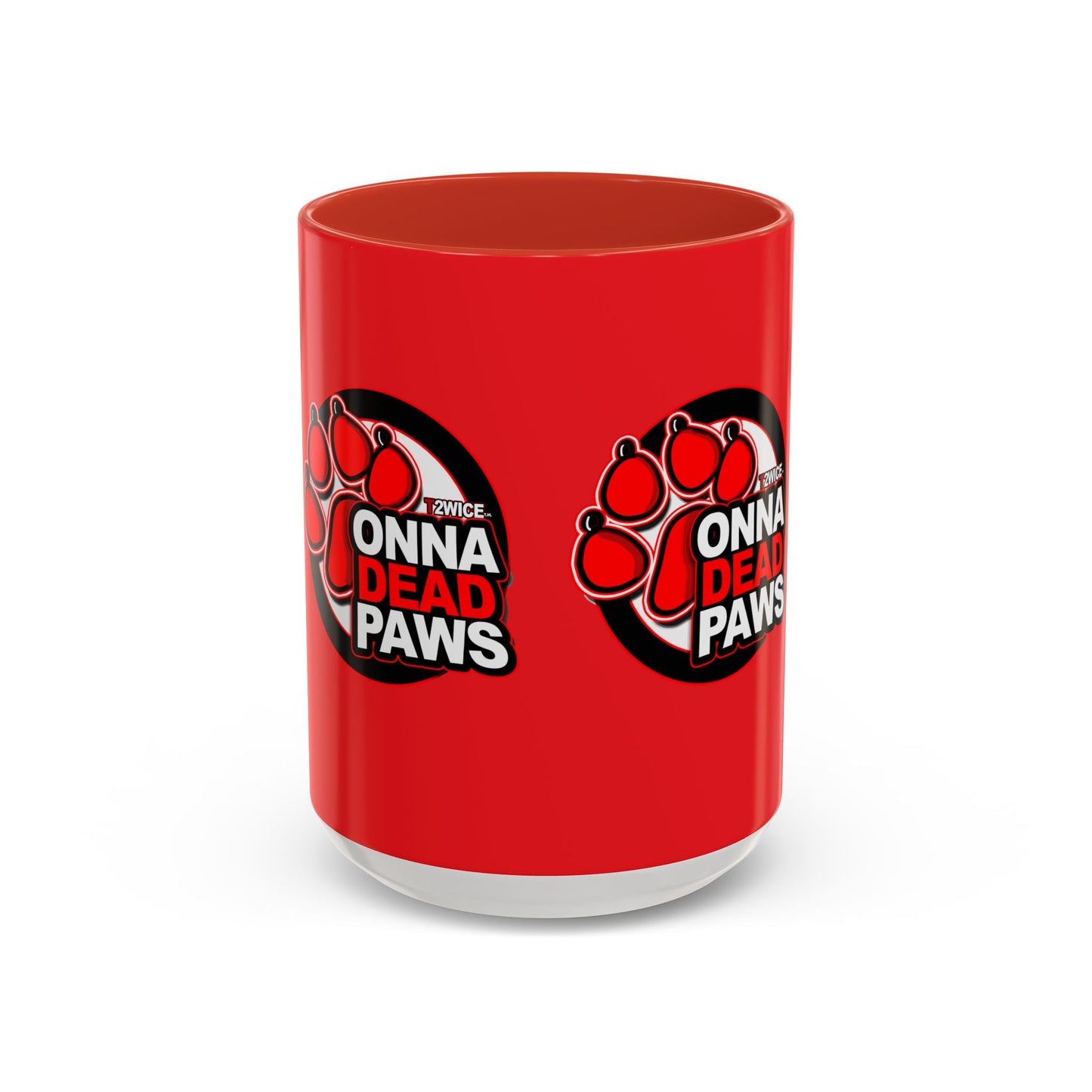 Dead Paws Accent Coffee Mug (11, 15oz)