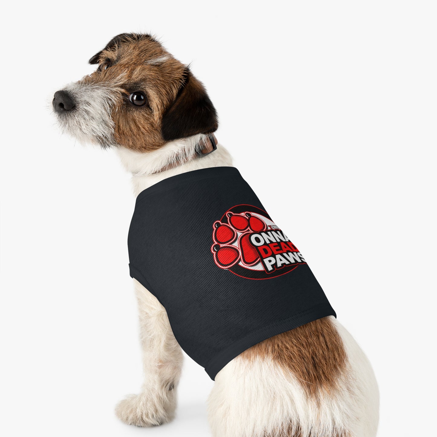 Dead Paws Red Logo Pet Tank Top