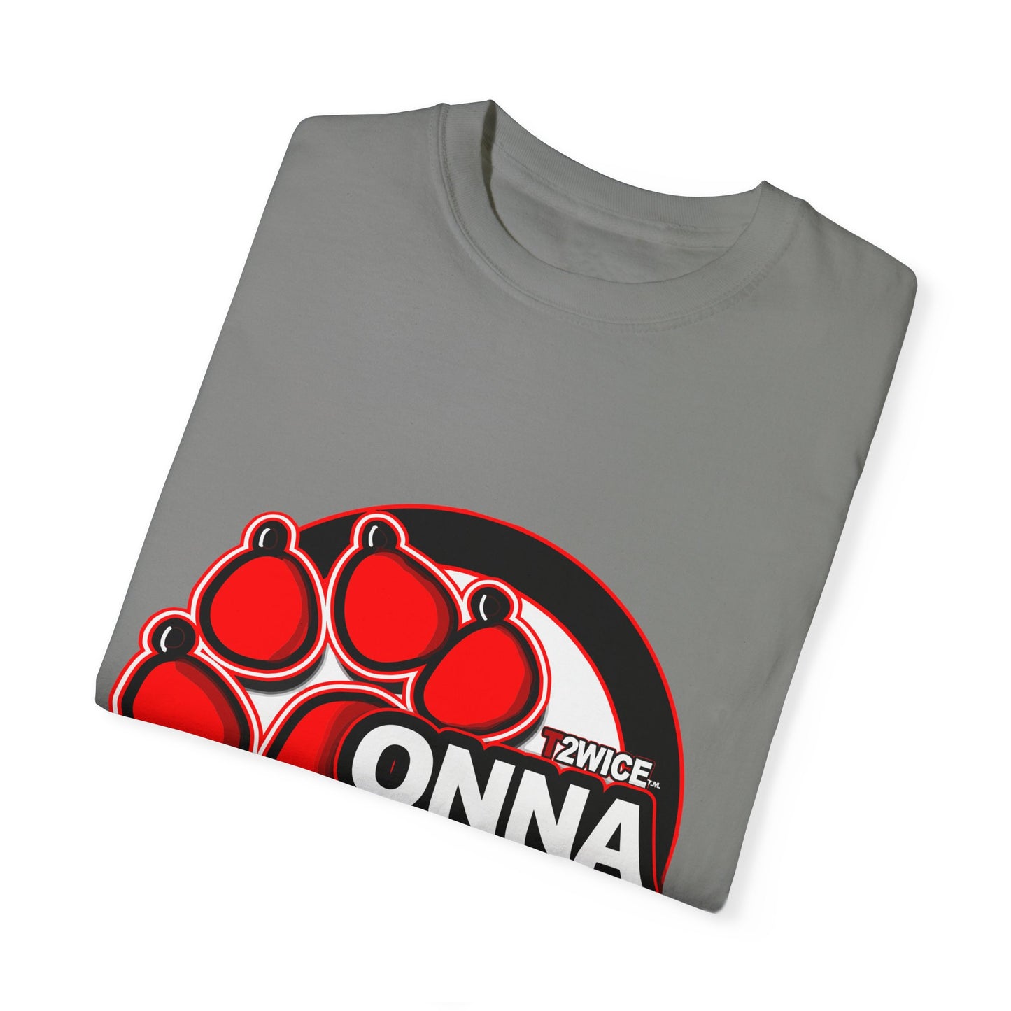 Classic Dead Paws Red Logo T shirt