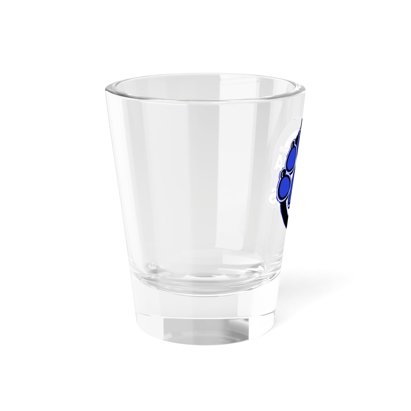 Onna Dead Paws Shot Glass in Blue