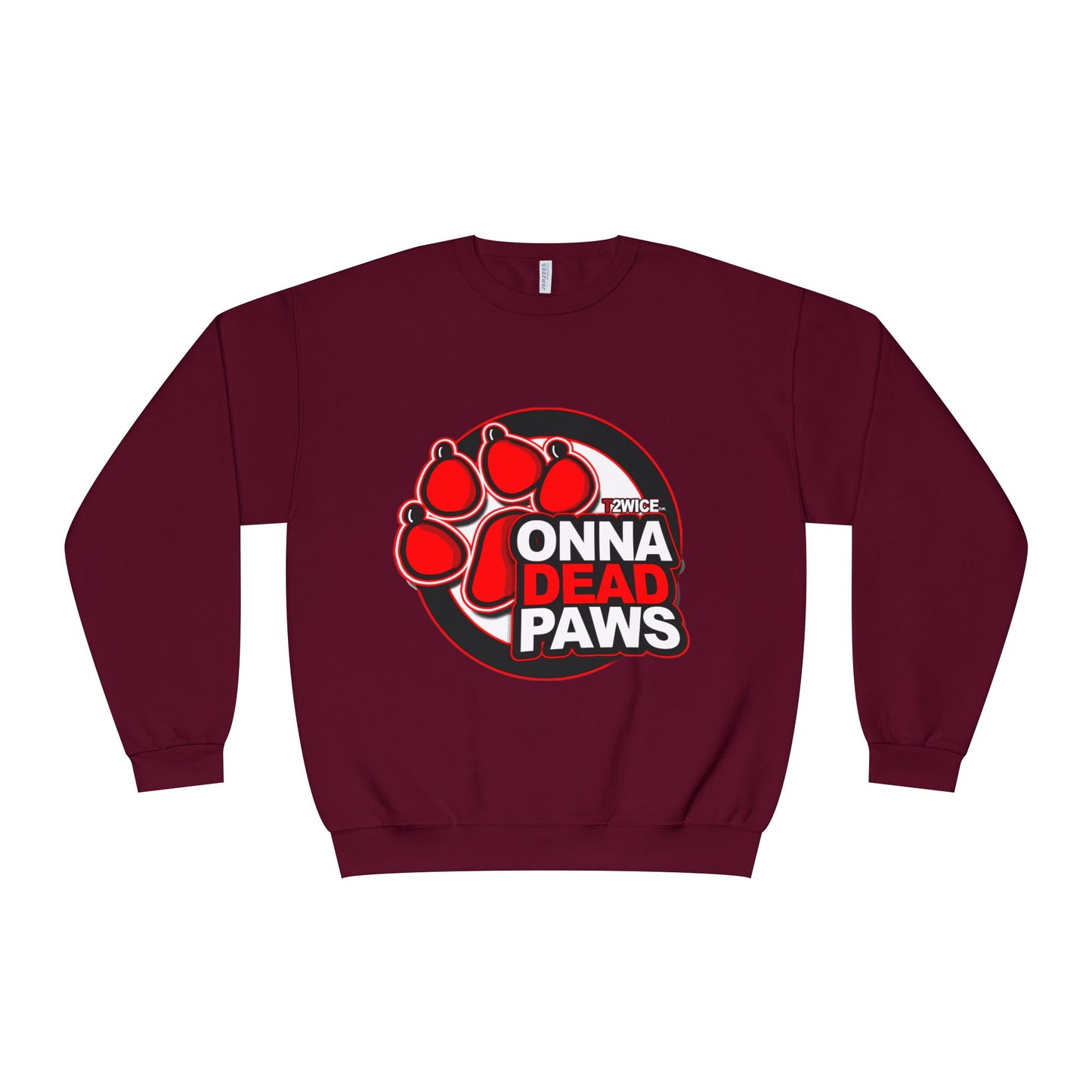 Classic Dead Paws Red Logo Sweater