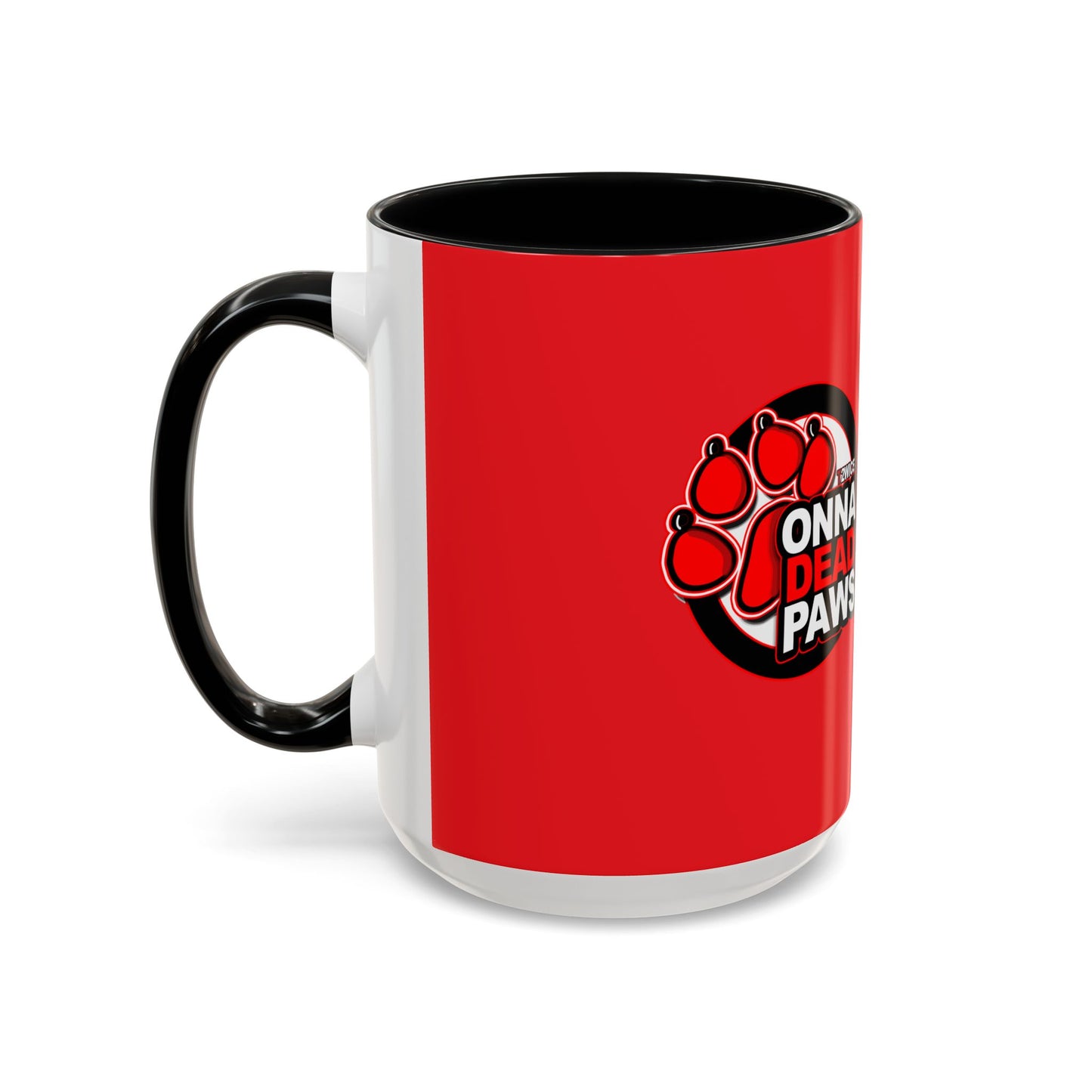 Dead Paws Accent Coffee Mug (11, 15oz)