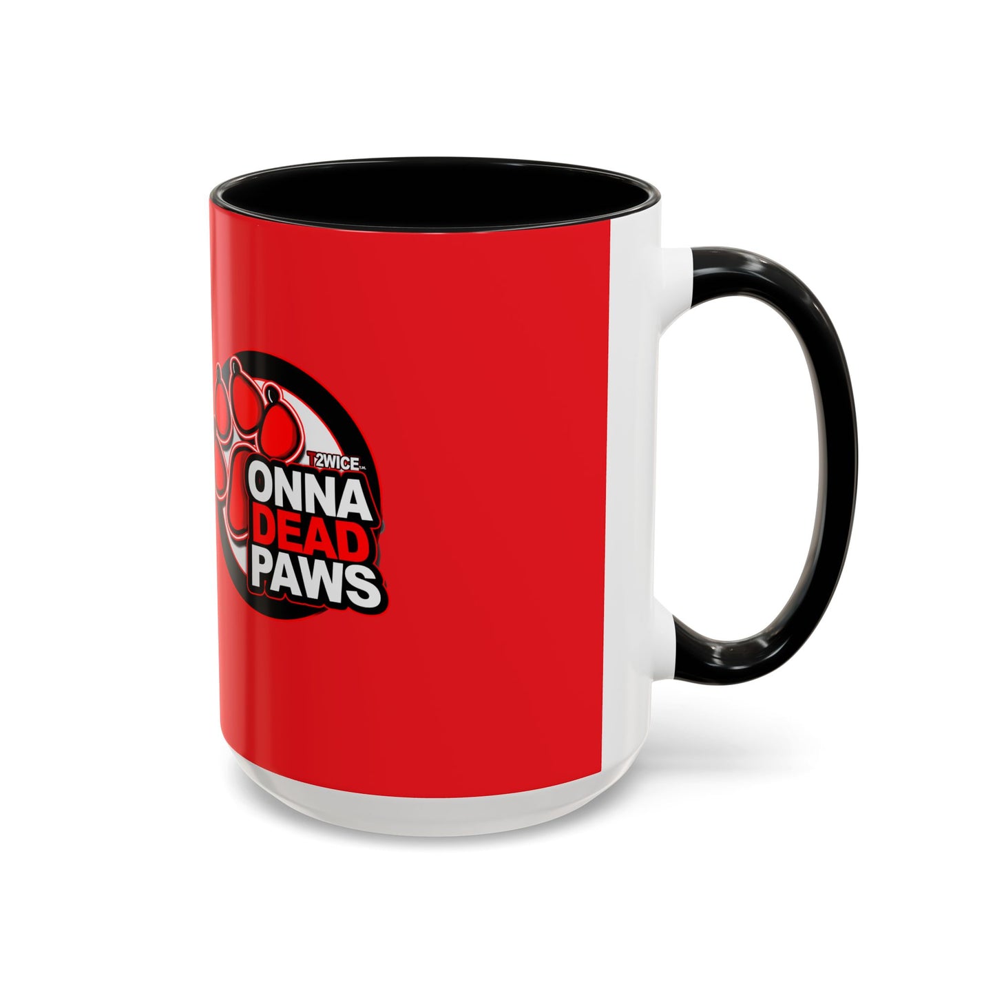 Dead Paws Accent Coffee Mug (11, 15oz)