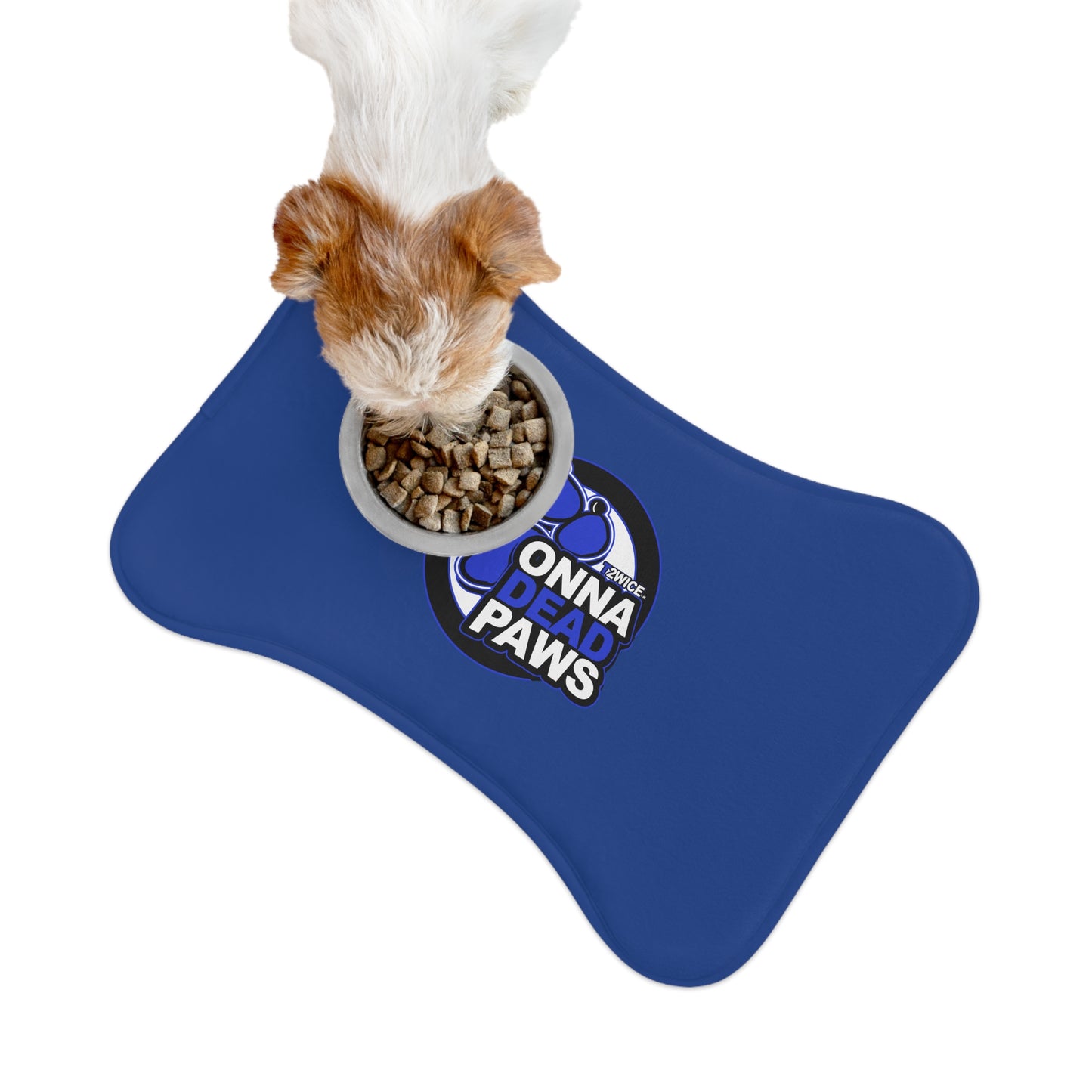 Dead Paws ALL Blue Pet Feeding Mats