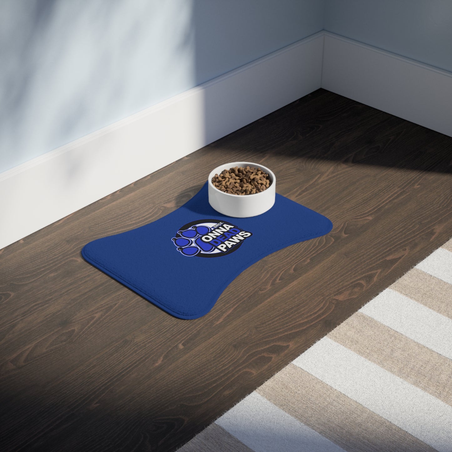 Dead Paws ALL Blue Pet Feeding Mats