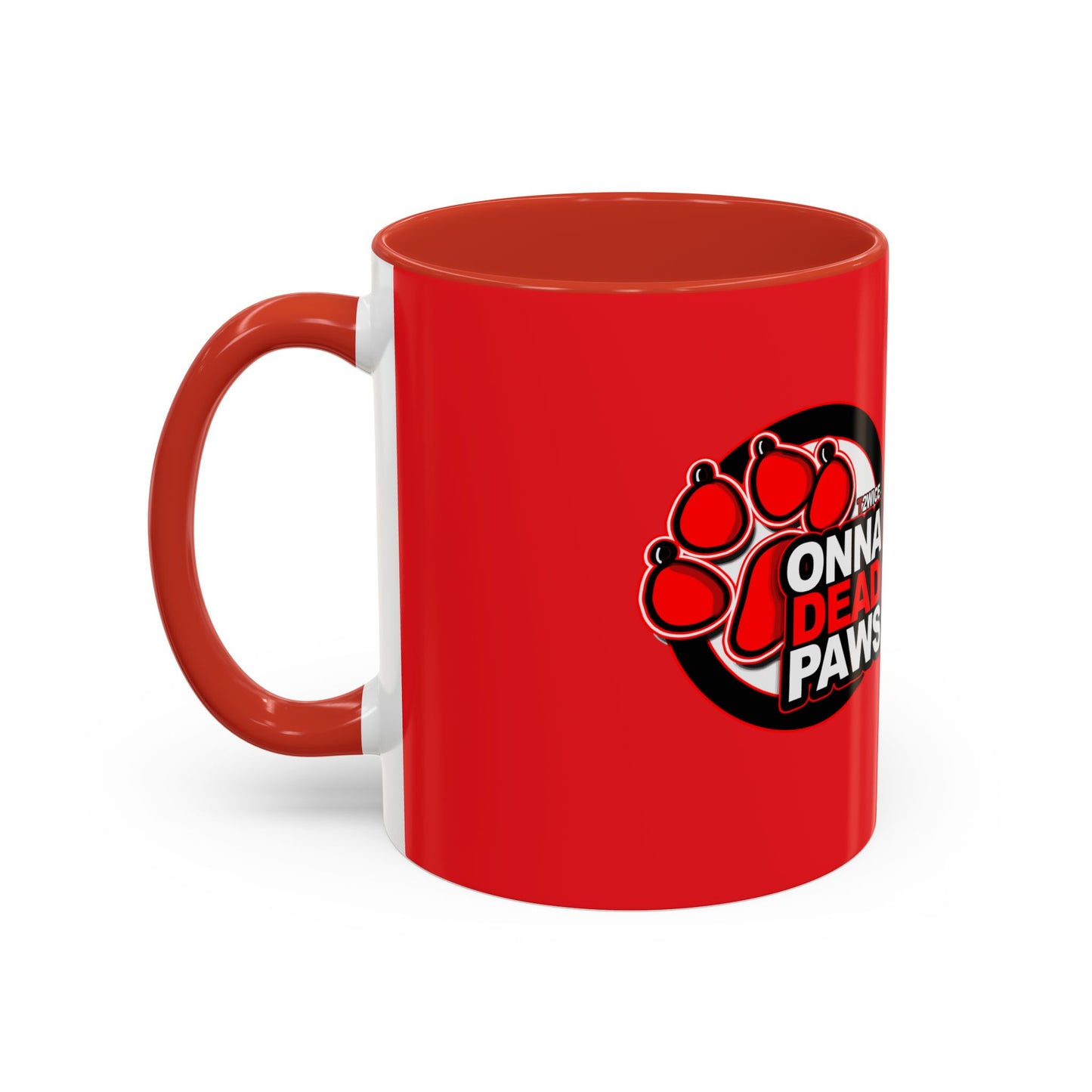 Dead Paws Accent Coffee Mug (11, 15oz)