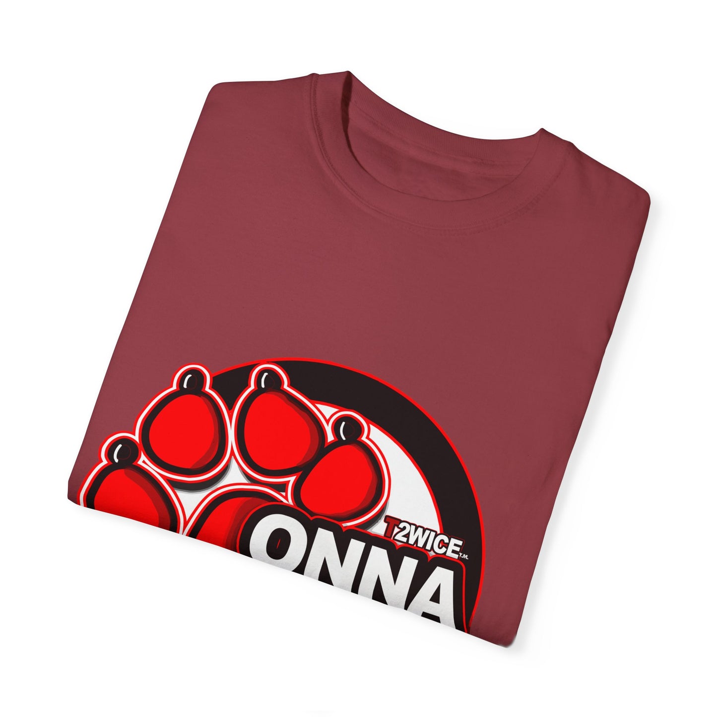 Classic Dead Paws Red Logo T shirt