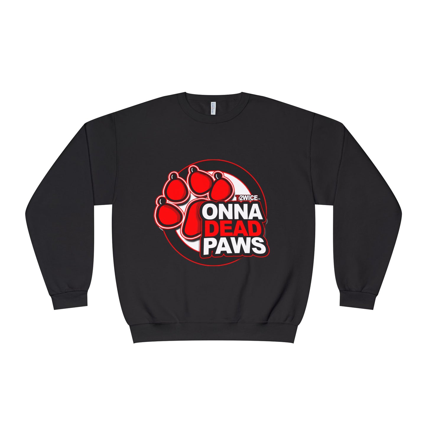 Classic Dead Paws Red Logo Sweater