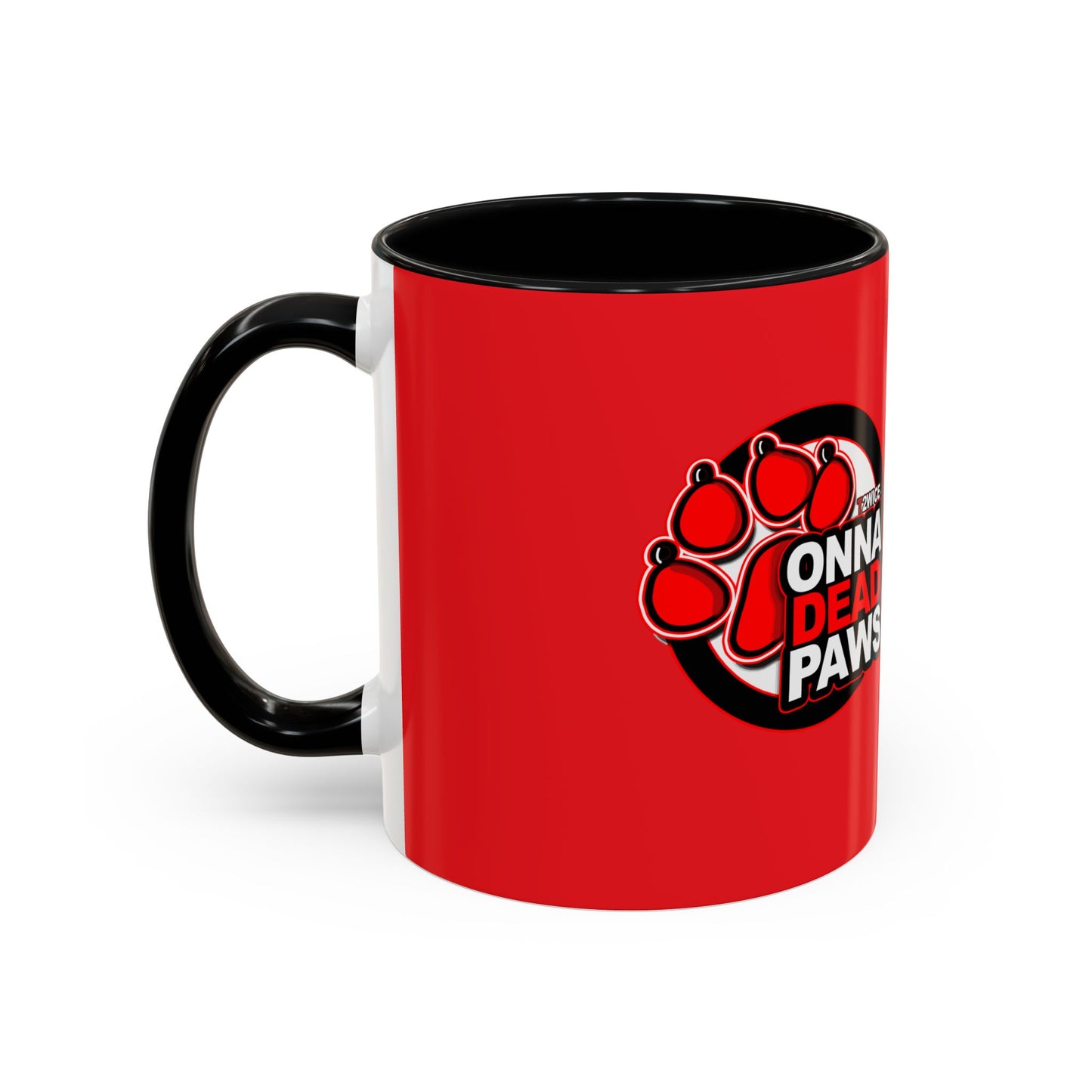 Dead Paws Accent Coffee Mug (11, 15oz)