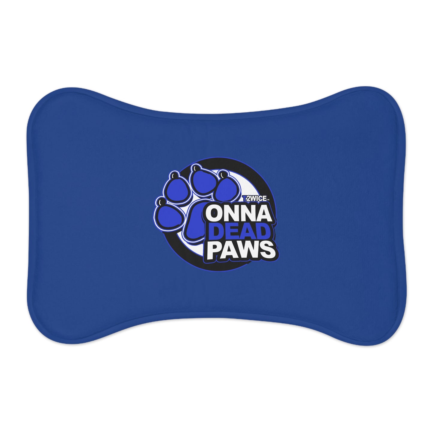 Dead Paws ALL Blue Pet Feeding Mats